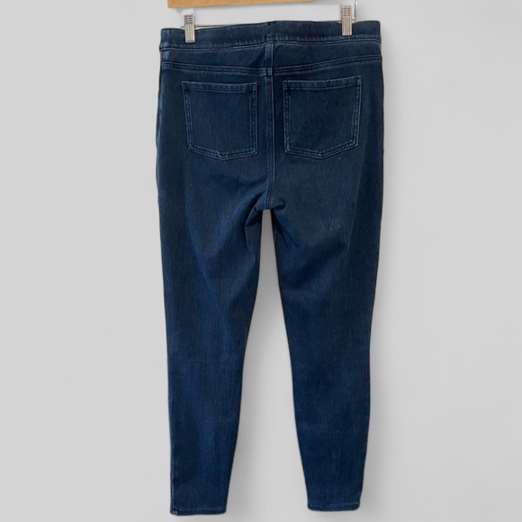 SPANX Jeggings Womens Size Large Pull On Elastic Waist Stretch Back pockets - Picture 2 of 8